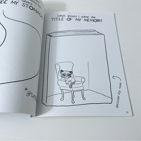 Grumpy Cat's All About Miserable Me A Doodle Journal Book - Picture 9 of 13